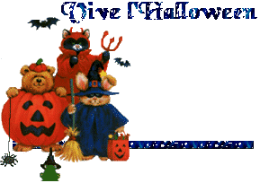 vive Halloween oursons